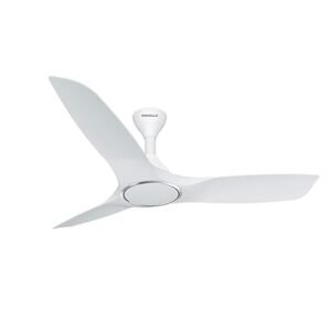 Havells 1250mm Stealth Air Ceiling Fan | Aerodynamic blades for silent operation, Superior Air Delivery | Dust Resistant, the most slient fan with Premium look and finish