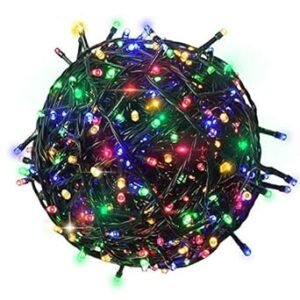 mos Desidiya Led String Serial Light 45 Mtr with 8 Modes Changing Controller. Waterproof & Flexible Copper Led Serial String Lights,Home Decoration (Multicolor) Pack of 1, 45 Meters