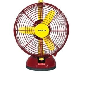 Havells Birdie 230mm Personal Fan (Yellow Maroon)