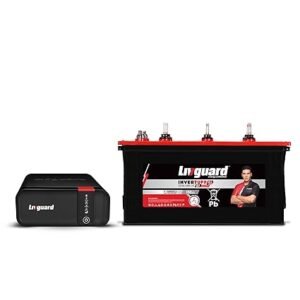 Livguard Inverter & Battery Combo |LGS900i_IT 1560STJ |LGS900i - 700 VA/12V Sine Wave Inverter |IT 1560STJ 150 Ah with 60 Months Battery Warranty |Reliable for Home, Office and Shop