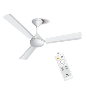 Havells 1200mm Efficiencia Prime BLDC Motor Ceiling Fan | 5 Star with Remote, 100% Copper | Upto 53% Energy Saving, High Air Delivery, 2 Year Warranty