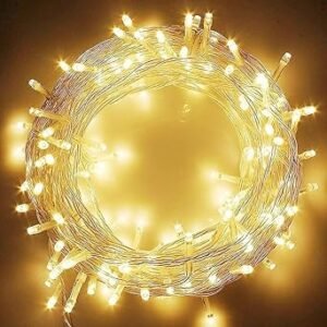 LED String Lights - 12 Meter Fairy Lights with Full View Light 42 LED Bulb